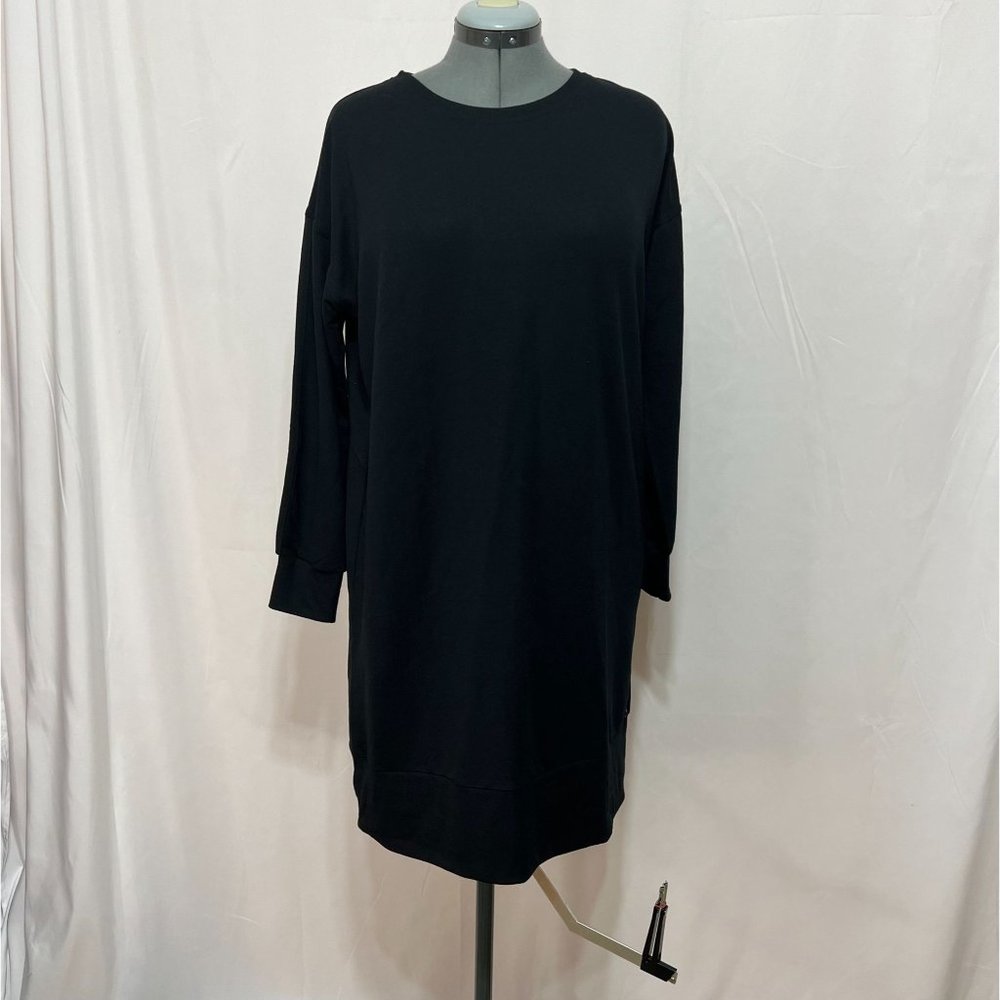 Ellen Tracy NWT Sz XXL Black Long Cuff Sleeves Sweater Dress